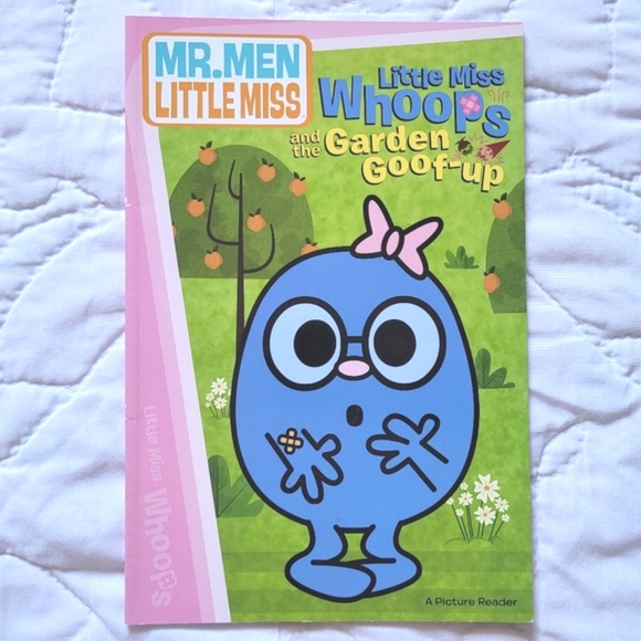 3/$15 ๐ธ Mr. Men Little Miss: Little Miss Whoops & The Garden Goof-up - Picture 1 of 7
